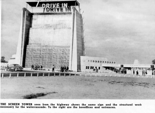 Gratiot Drive-In Theatre - Screen Tower - Photo From Rg